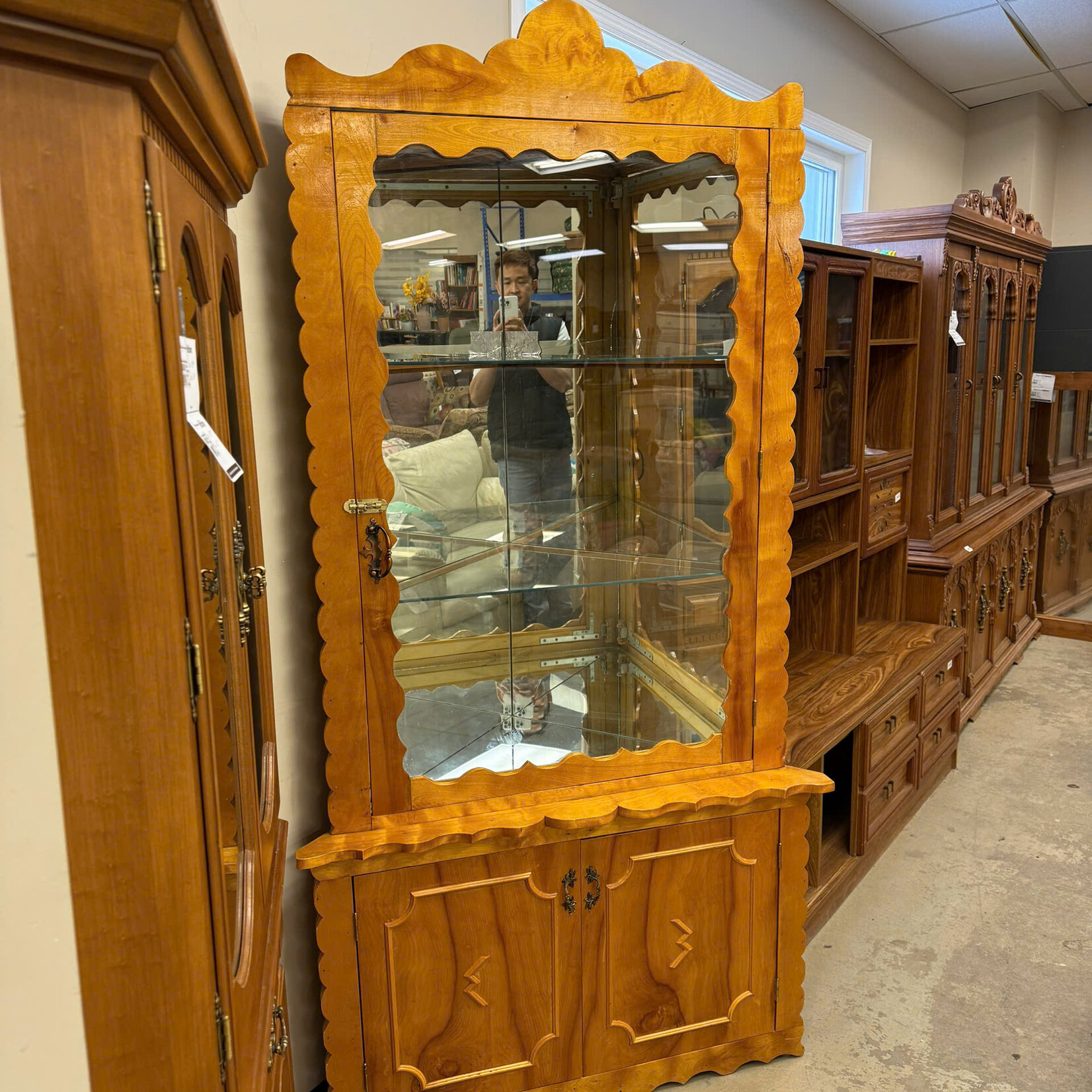 Corner China Cabinet