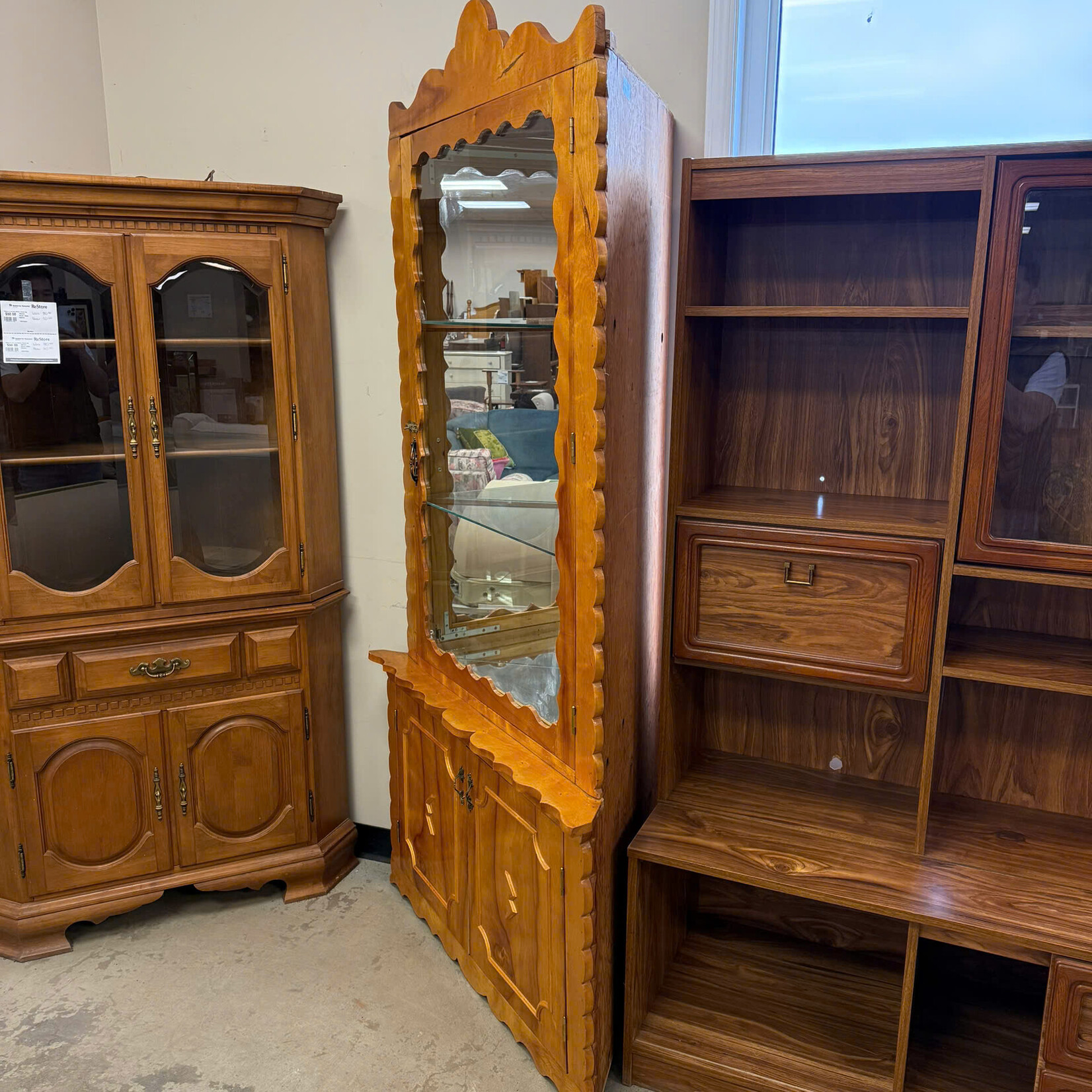 Corner China Cabinet