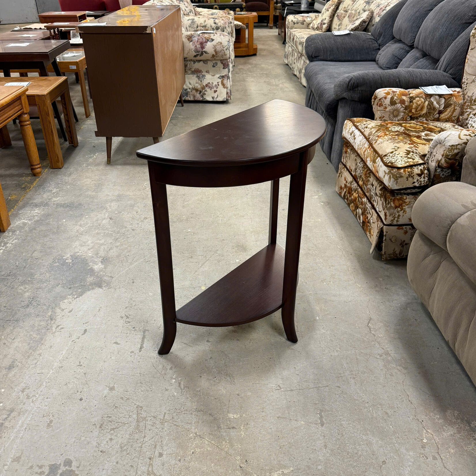 Half Moon Hall Table