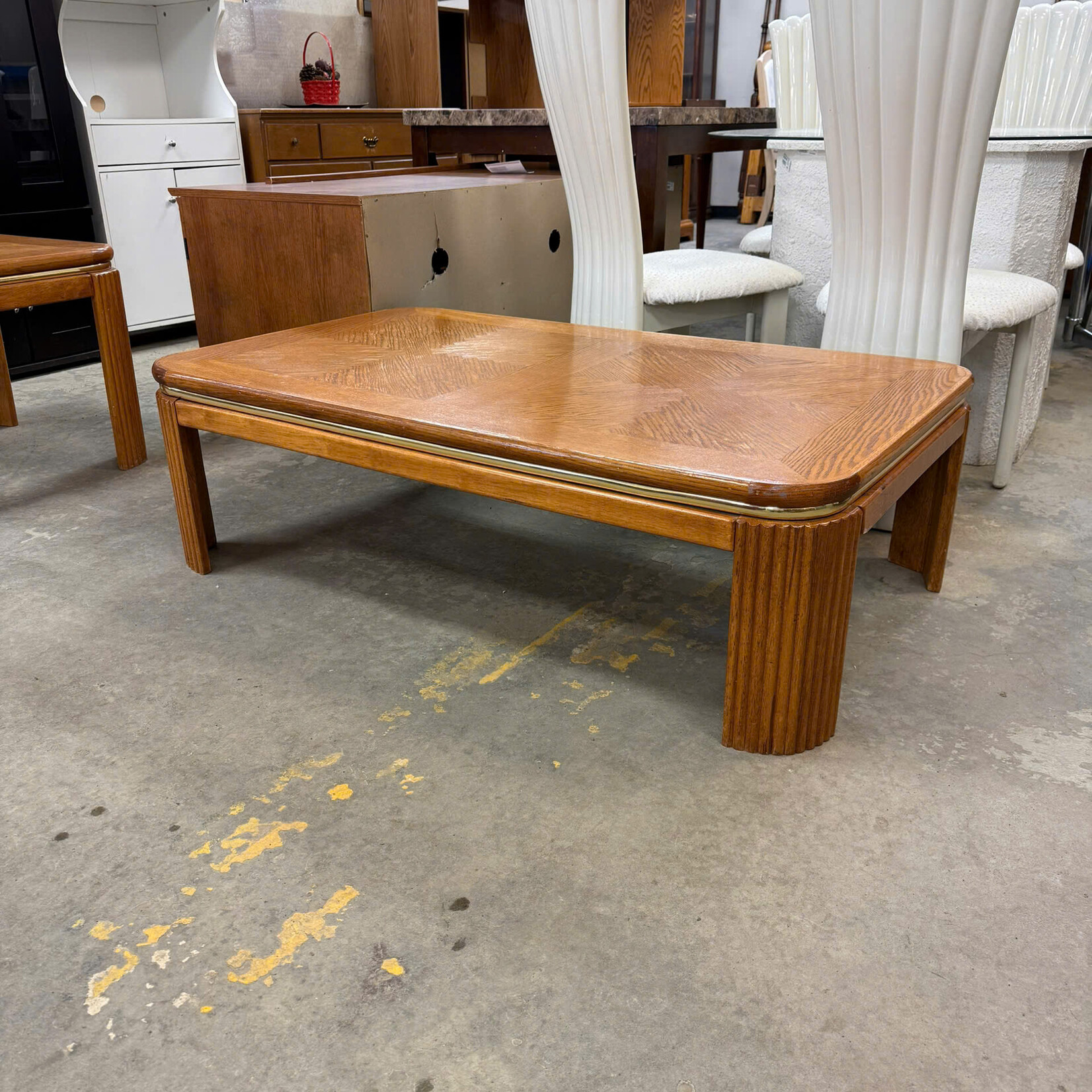 Oak Coffee Table 30"X50"