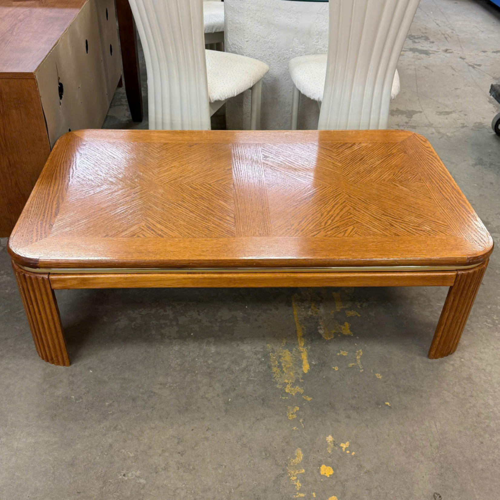 Oak Coffee Table 30"X50"