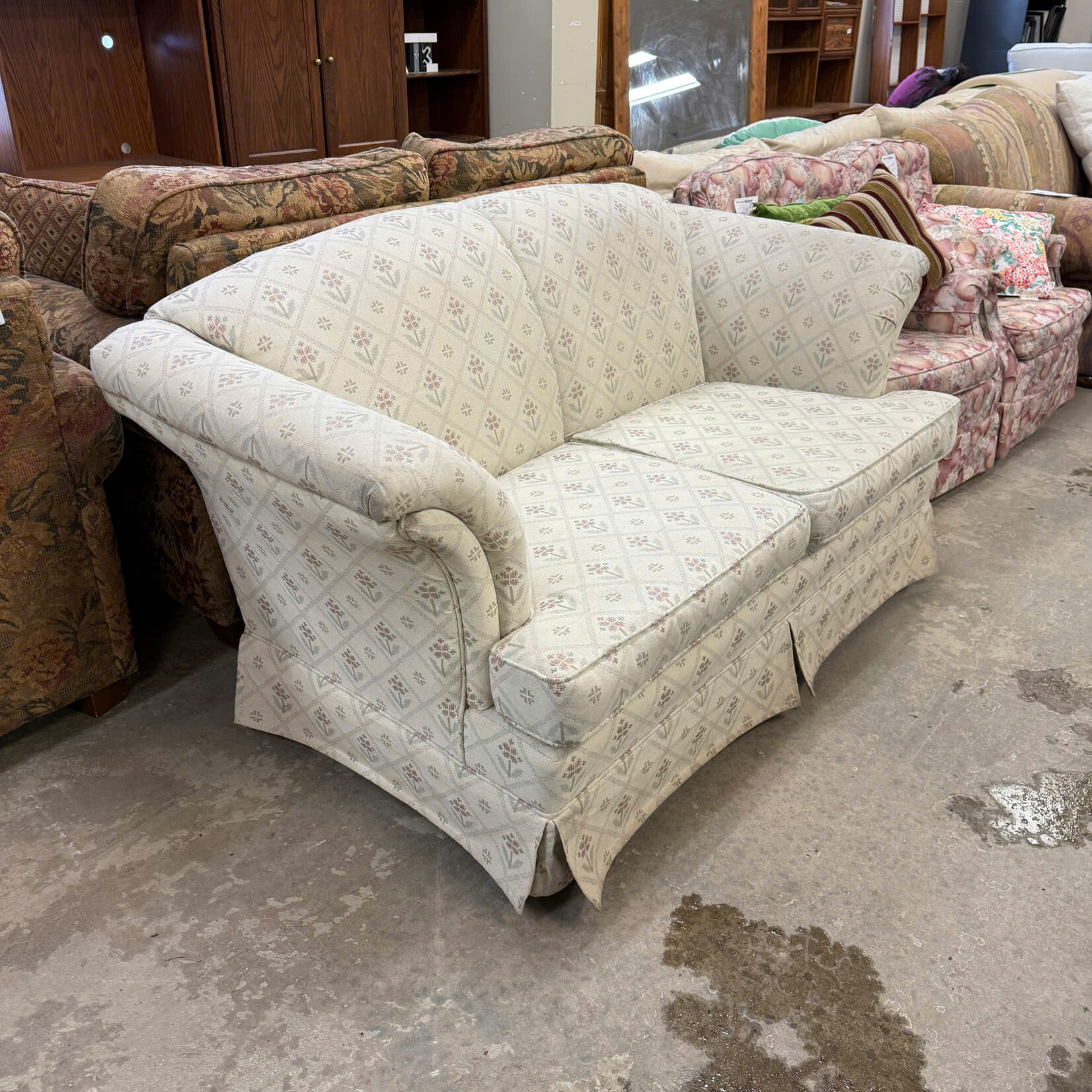 Floral Pattern Couch