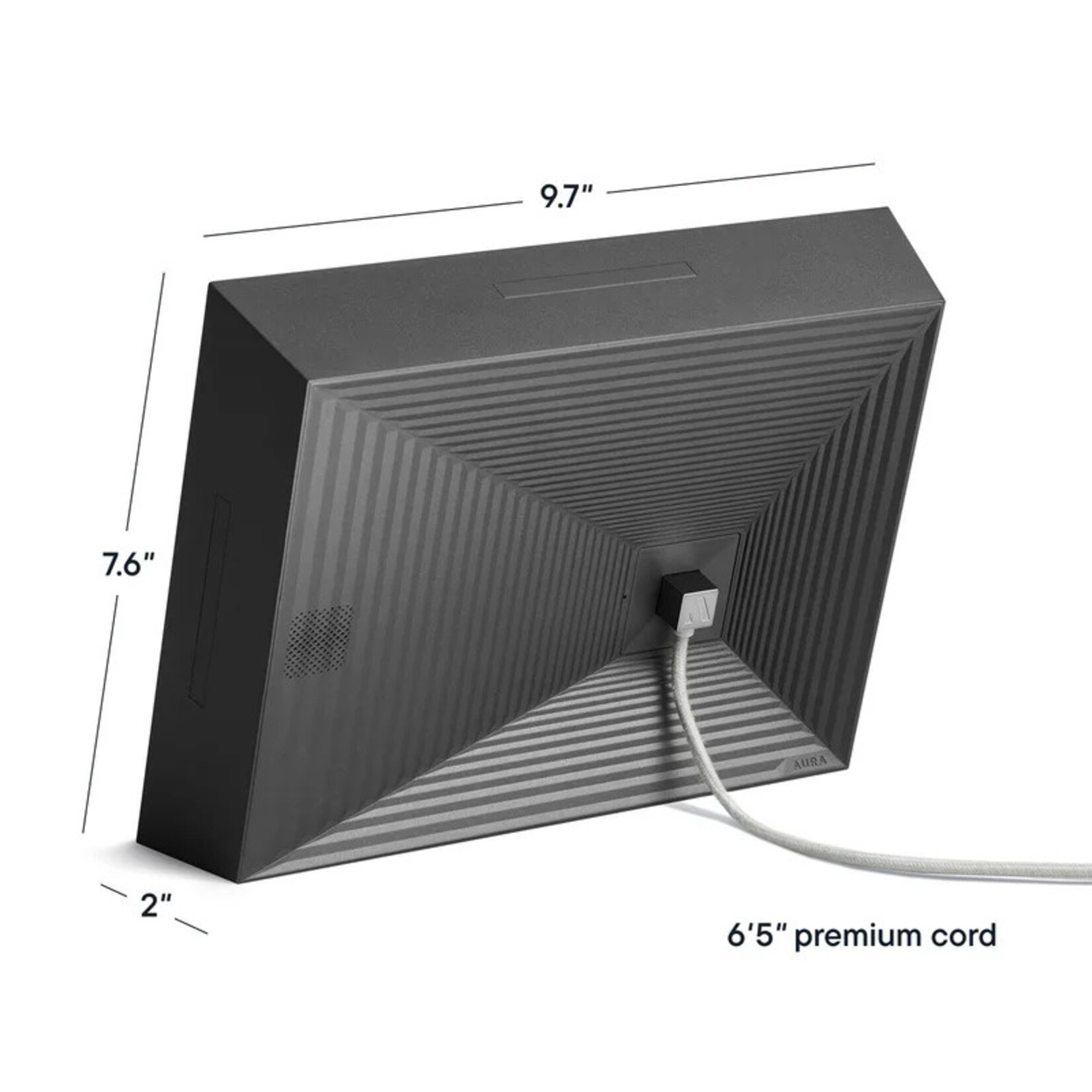 Aura Mason Digital Frame Black