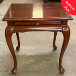 End Table w/ Pullout Tray