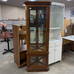 Glass Corner China Cabinet