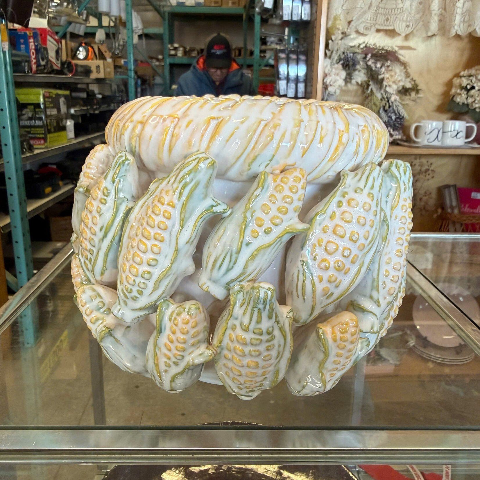 Handcrafted Ceramic Corn Bowl