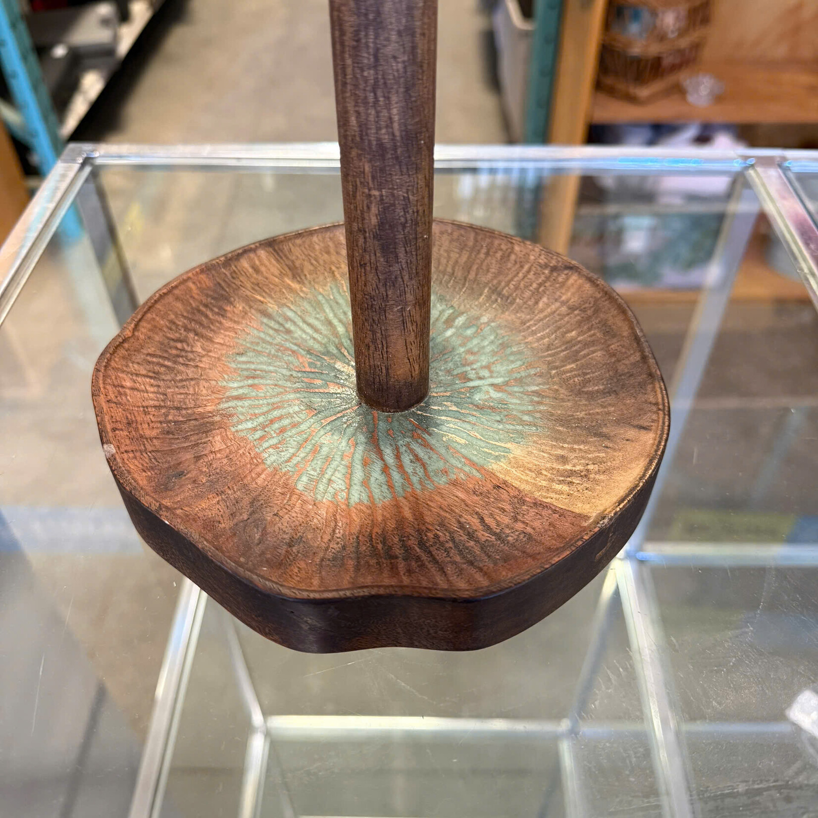 Wooden Paper Towel Holder