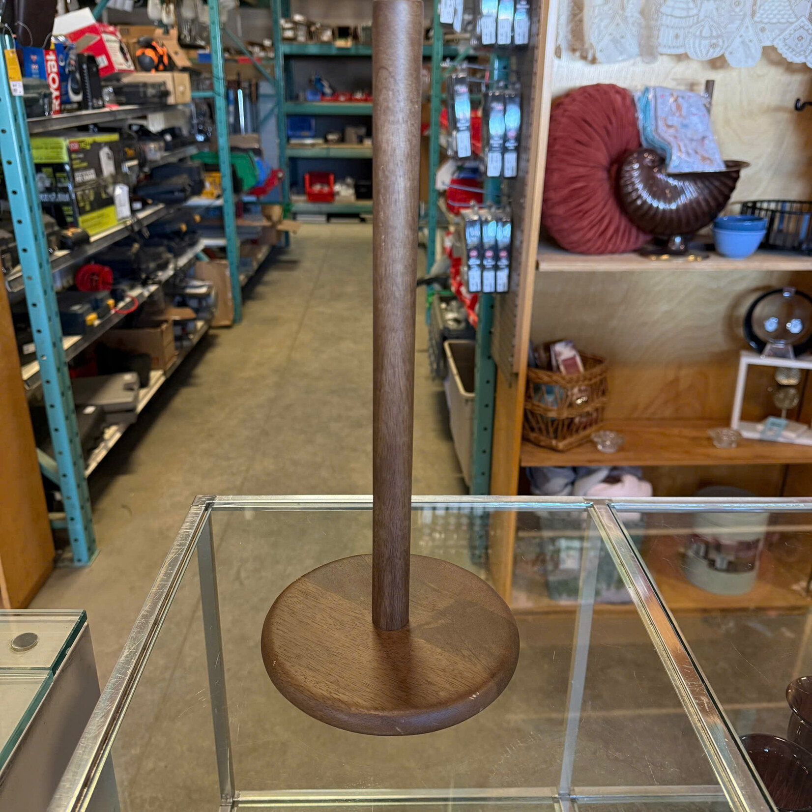 Wooden Paper Towel Holder