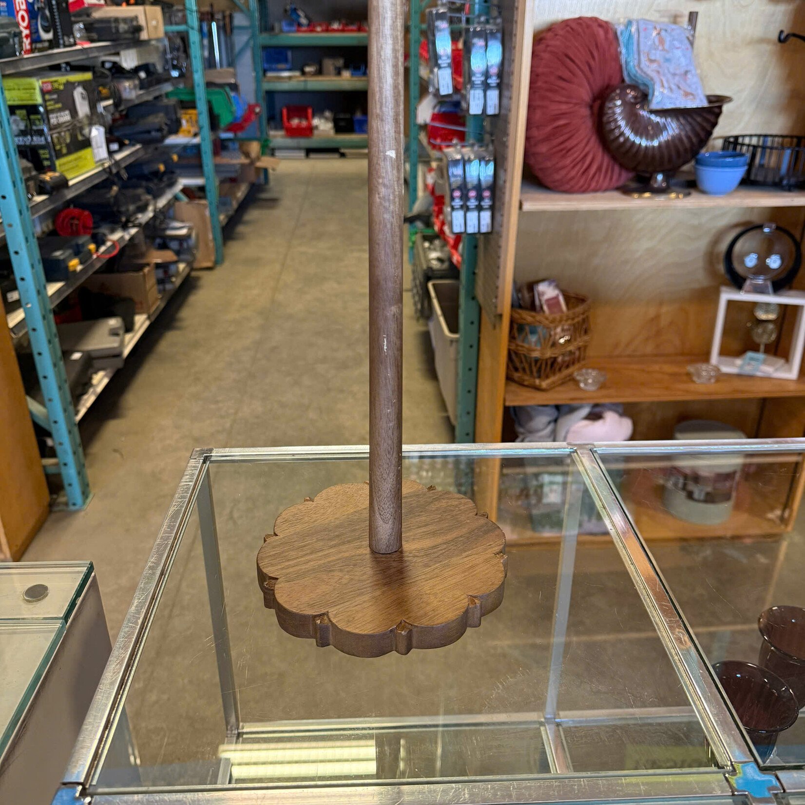 Wooden Paper Towel Holder