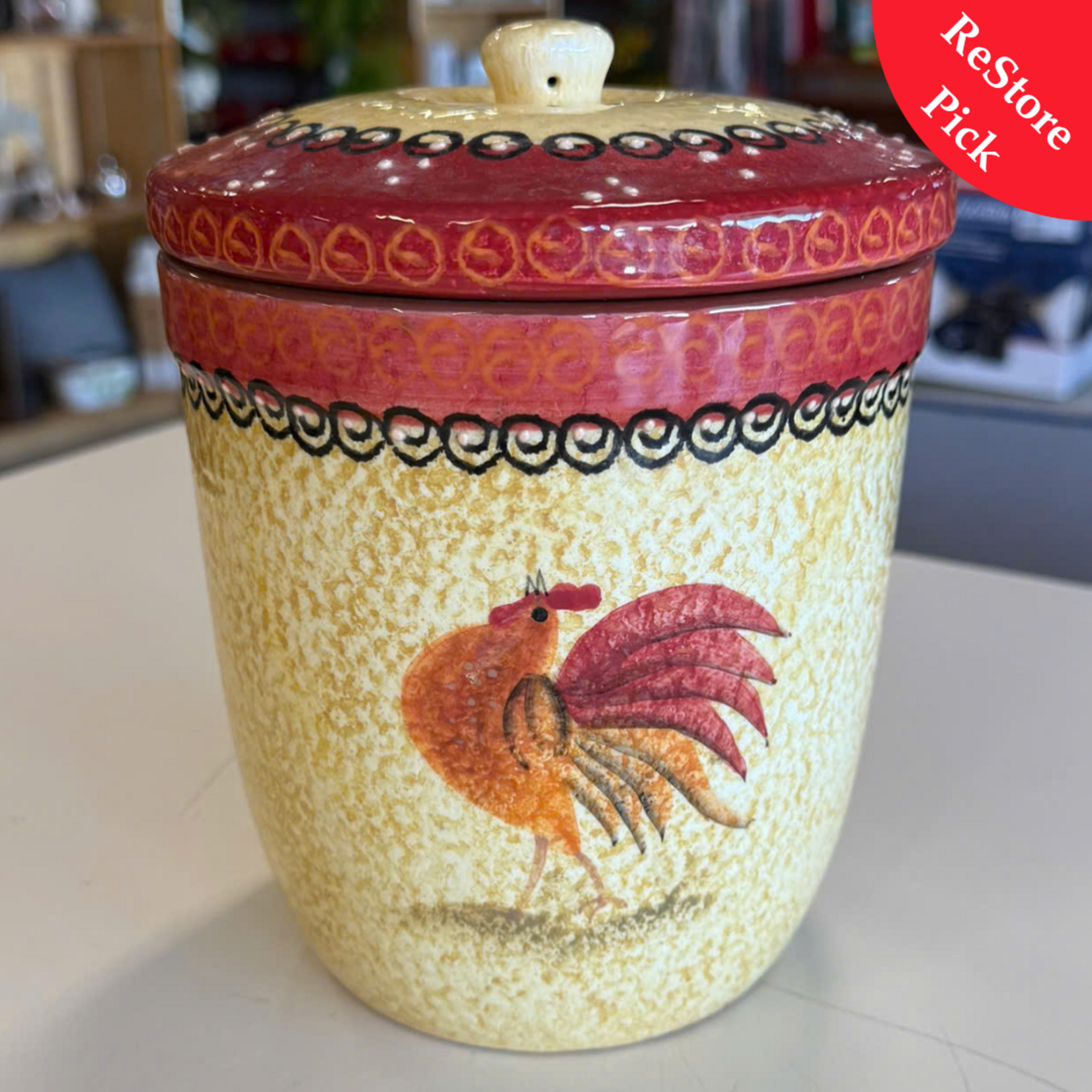 Rooster Cookie Jar