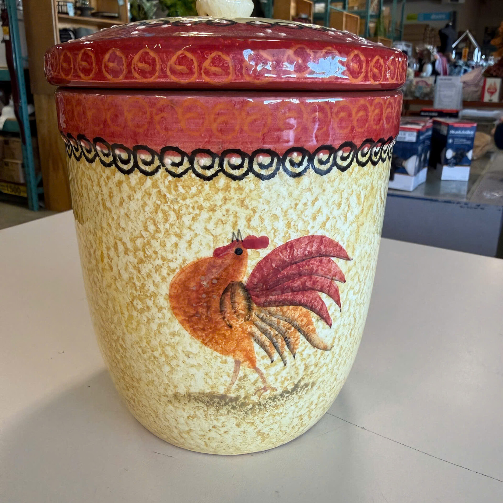Rooster Cookie Jar