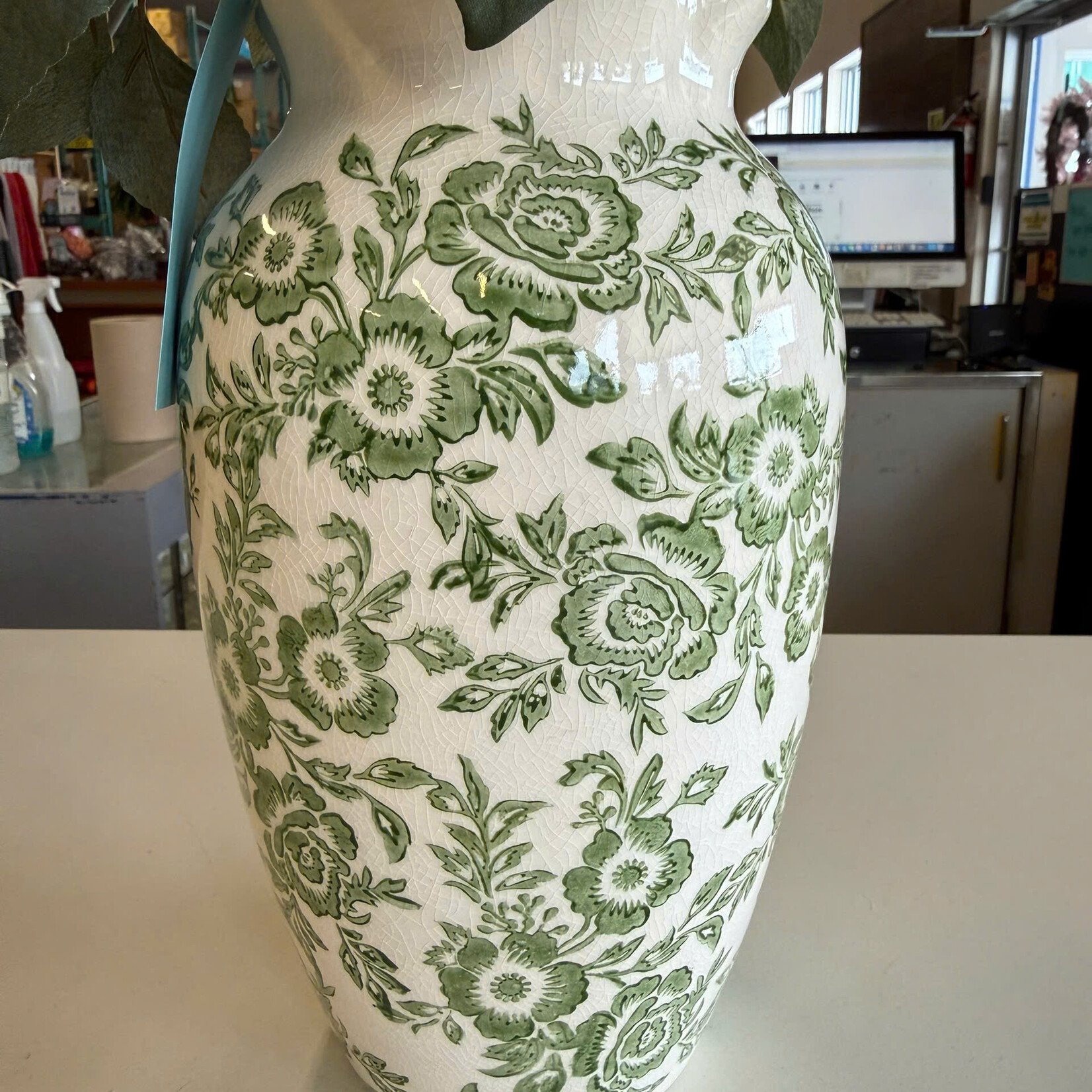 Faux Flower Vase 6