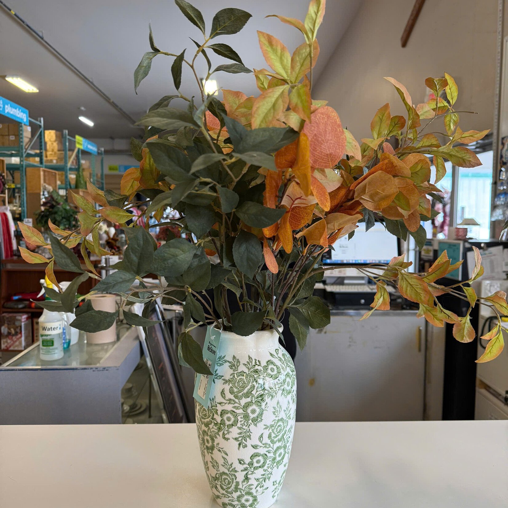 Faux Flower Vase 6