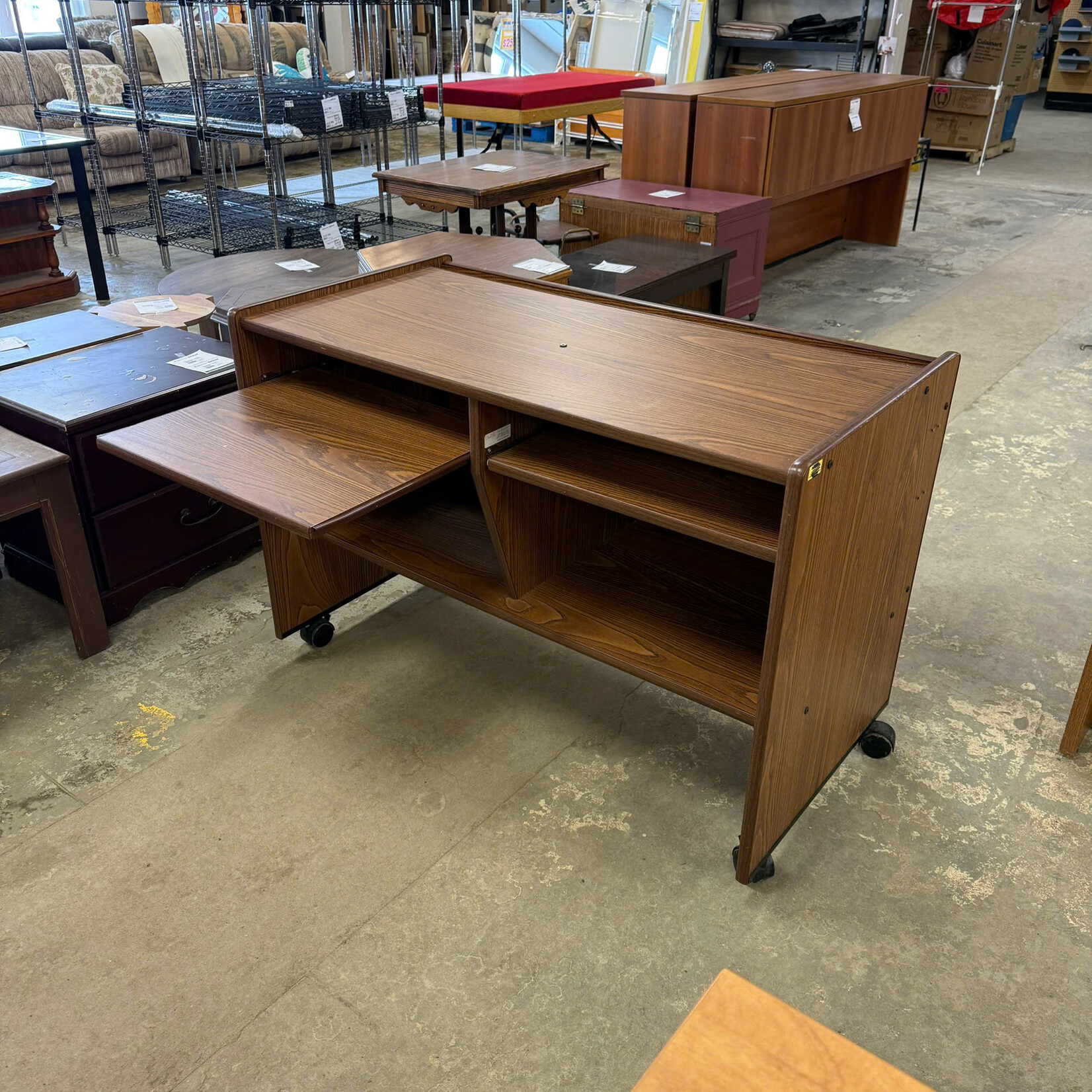 Brown Desk