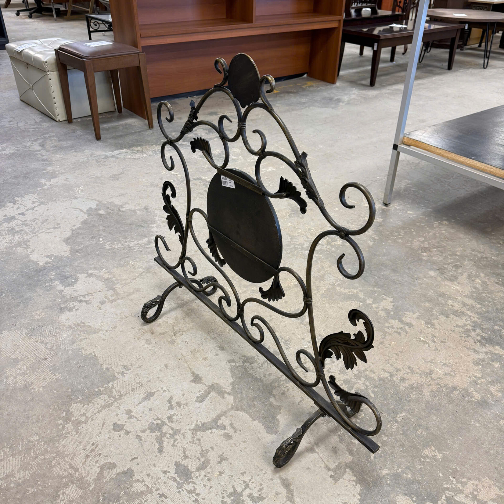 Vintage Fireplace Screen