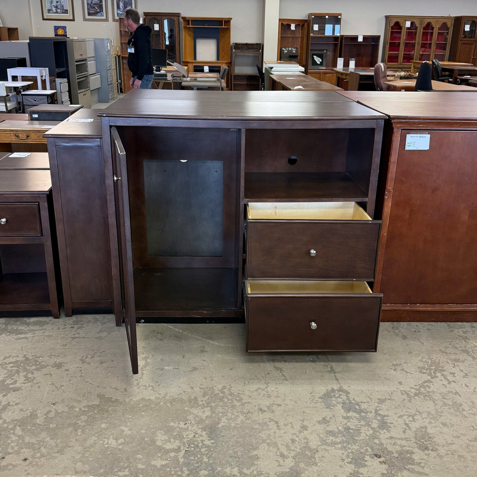 1 Door 2 Drawer Cabinet