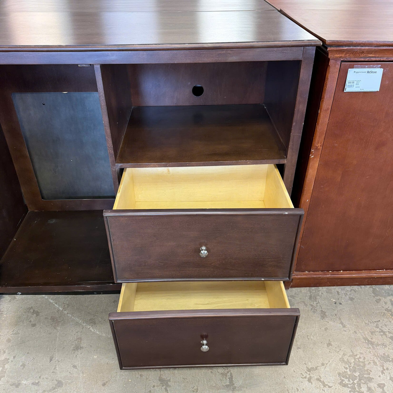 1 Door 2 Drawer Cabinet