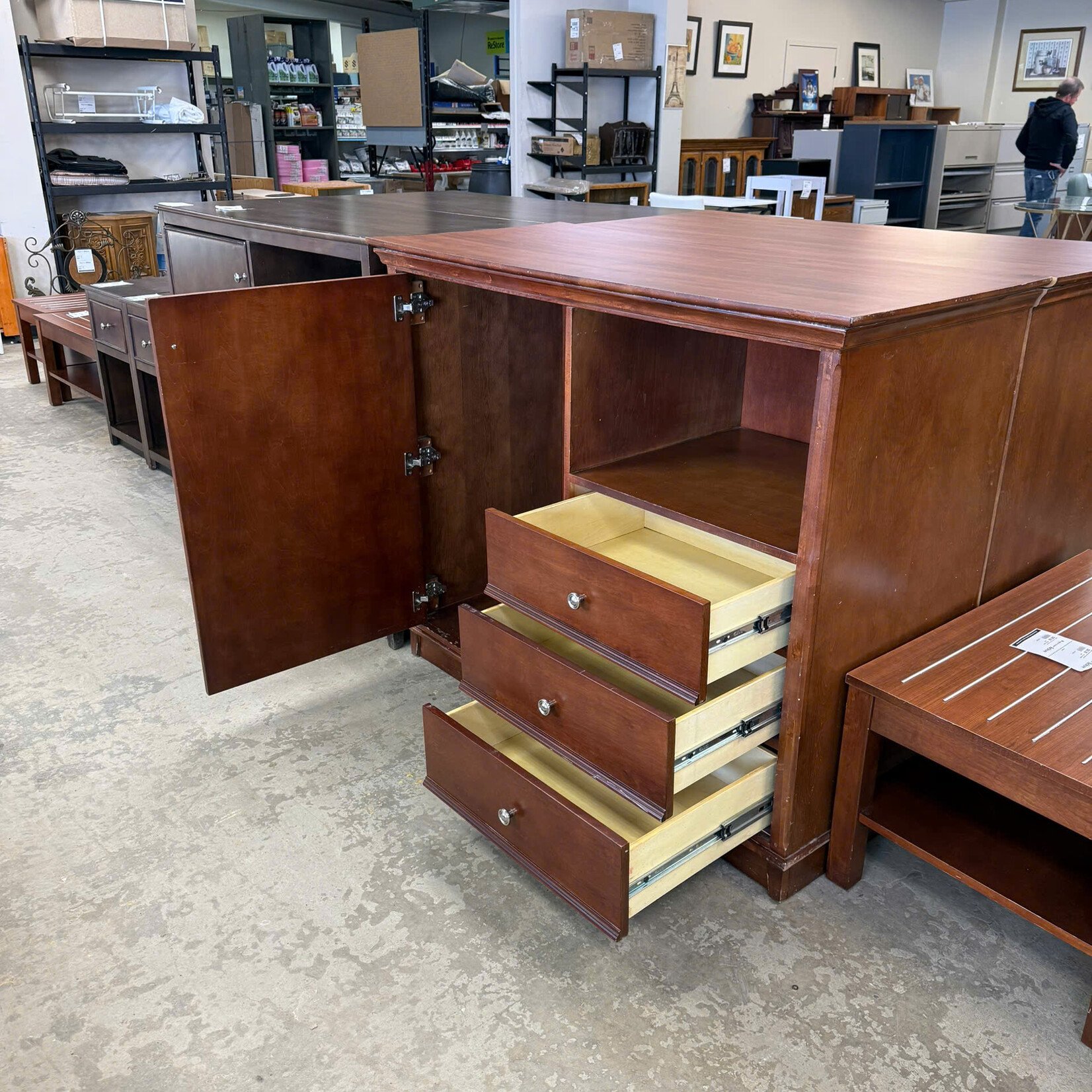 1 Door 3 Drawer Cabinet