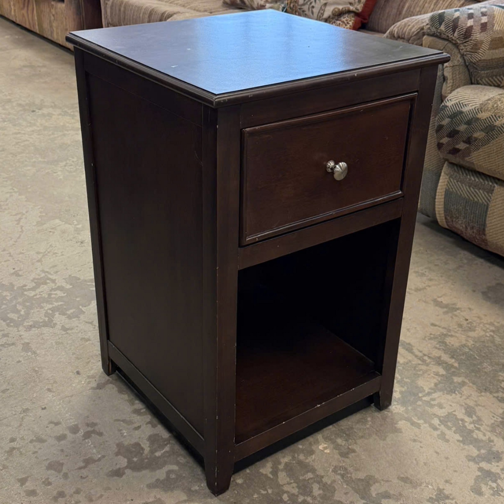 Dark Brown Nightstand