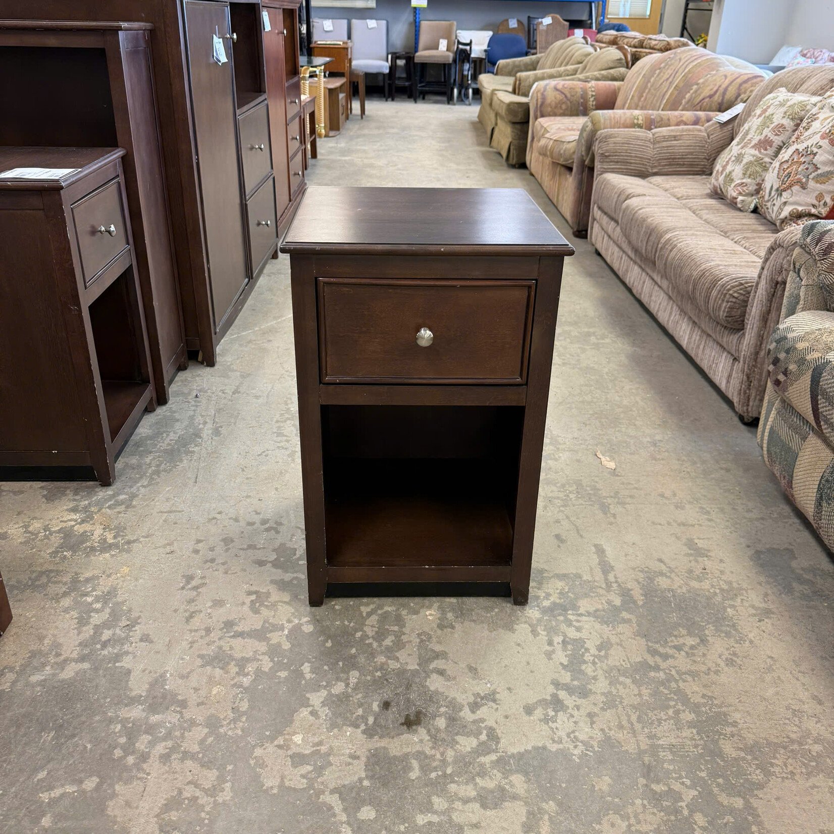 Dark Brown Nightstand