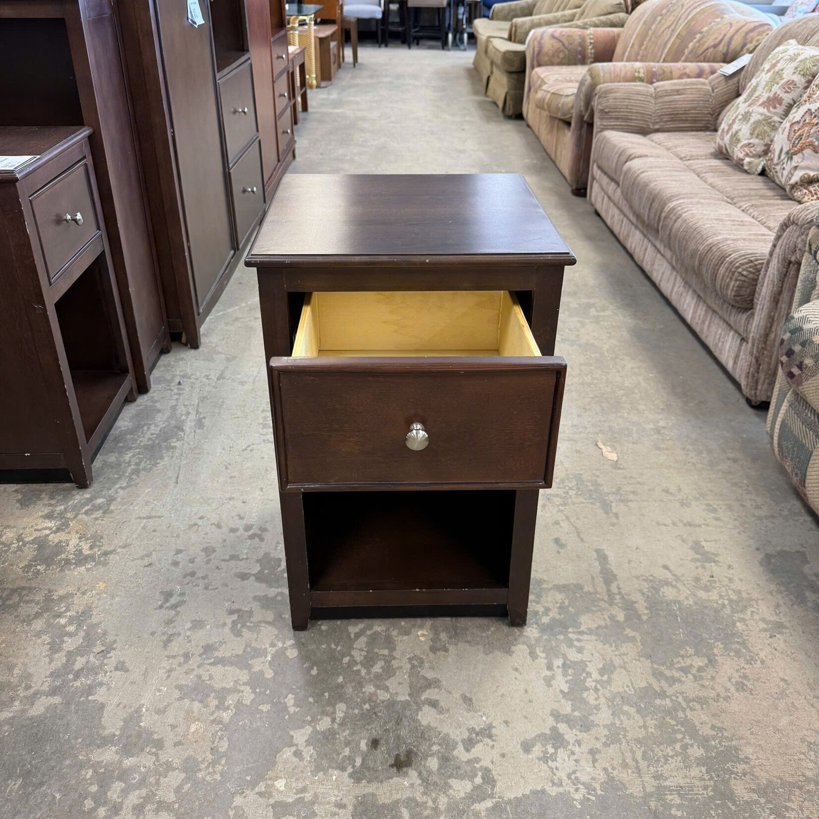 Dark Brown Nightstand