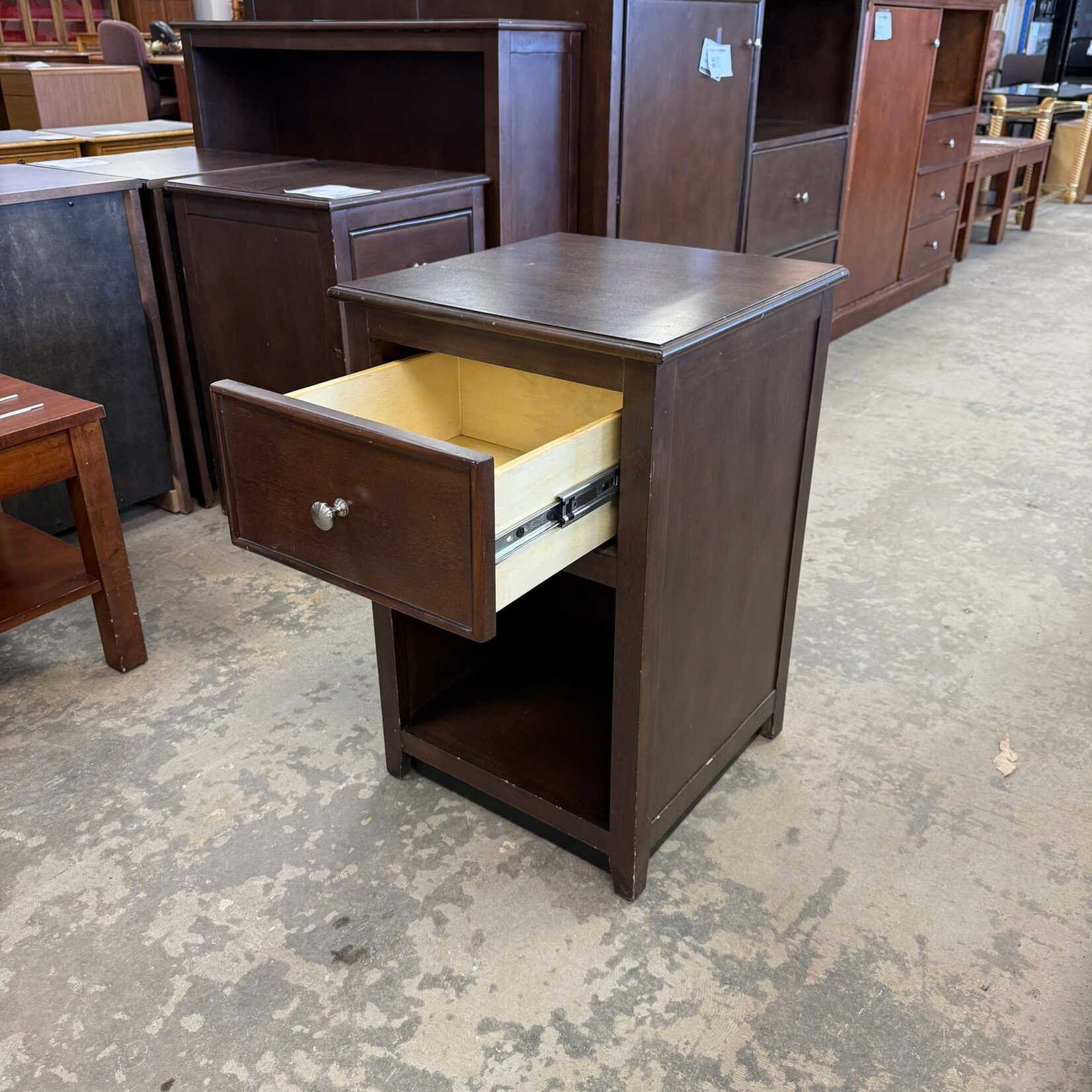 Dark Brown Nightstand