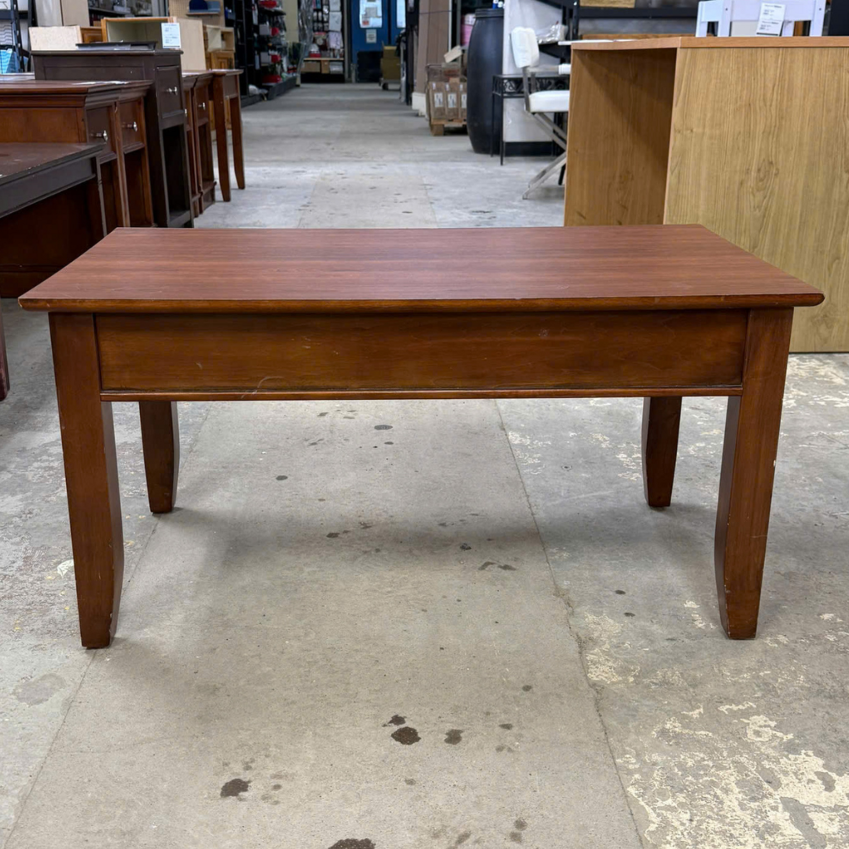 Wooden Rectangular Coffee Table
