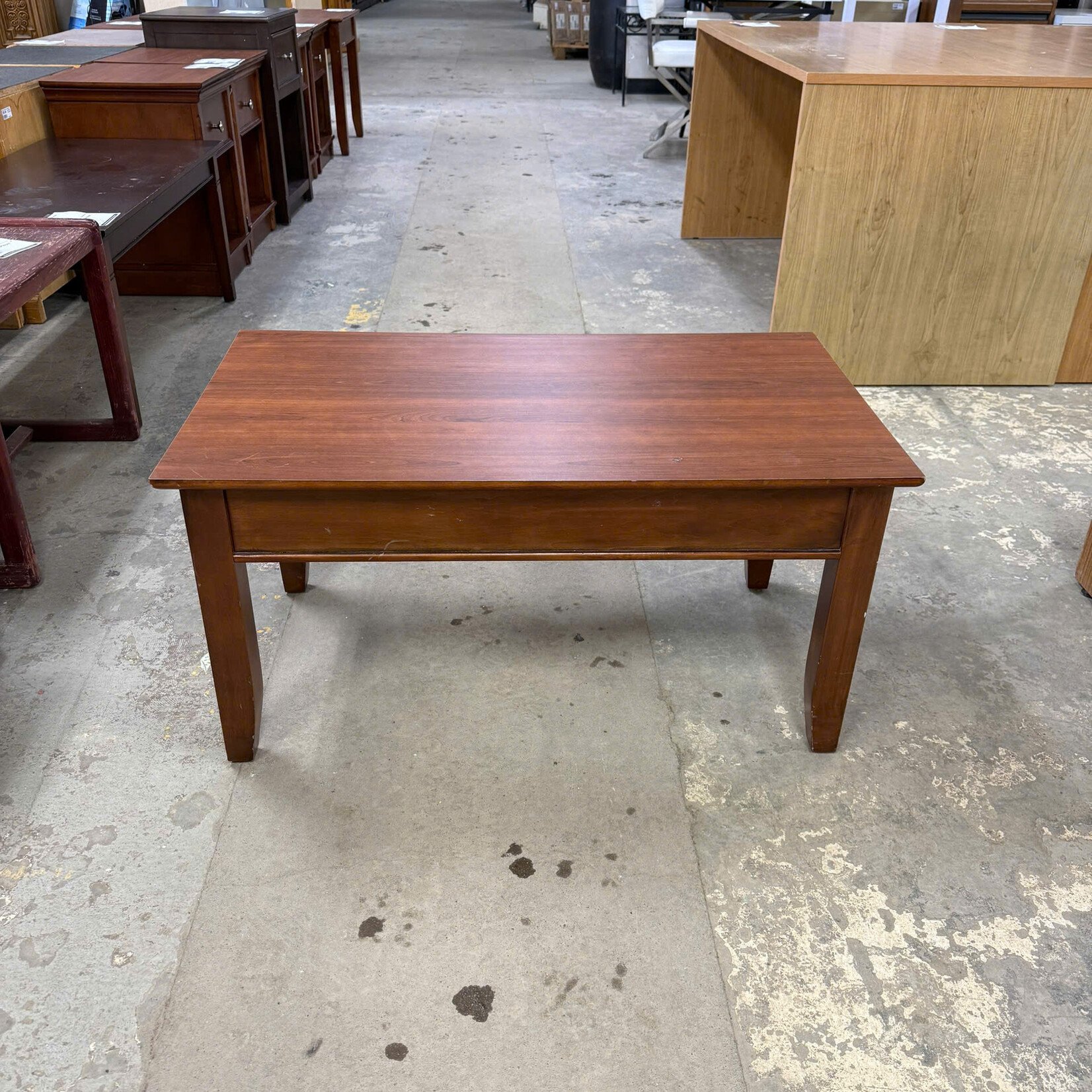 Wooden Rectangular Coffee Table
