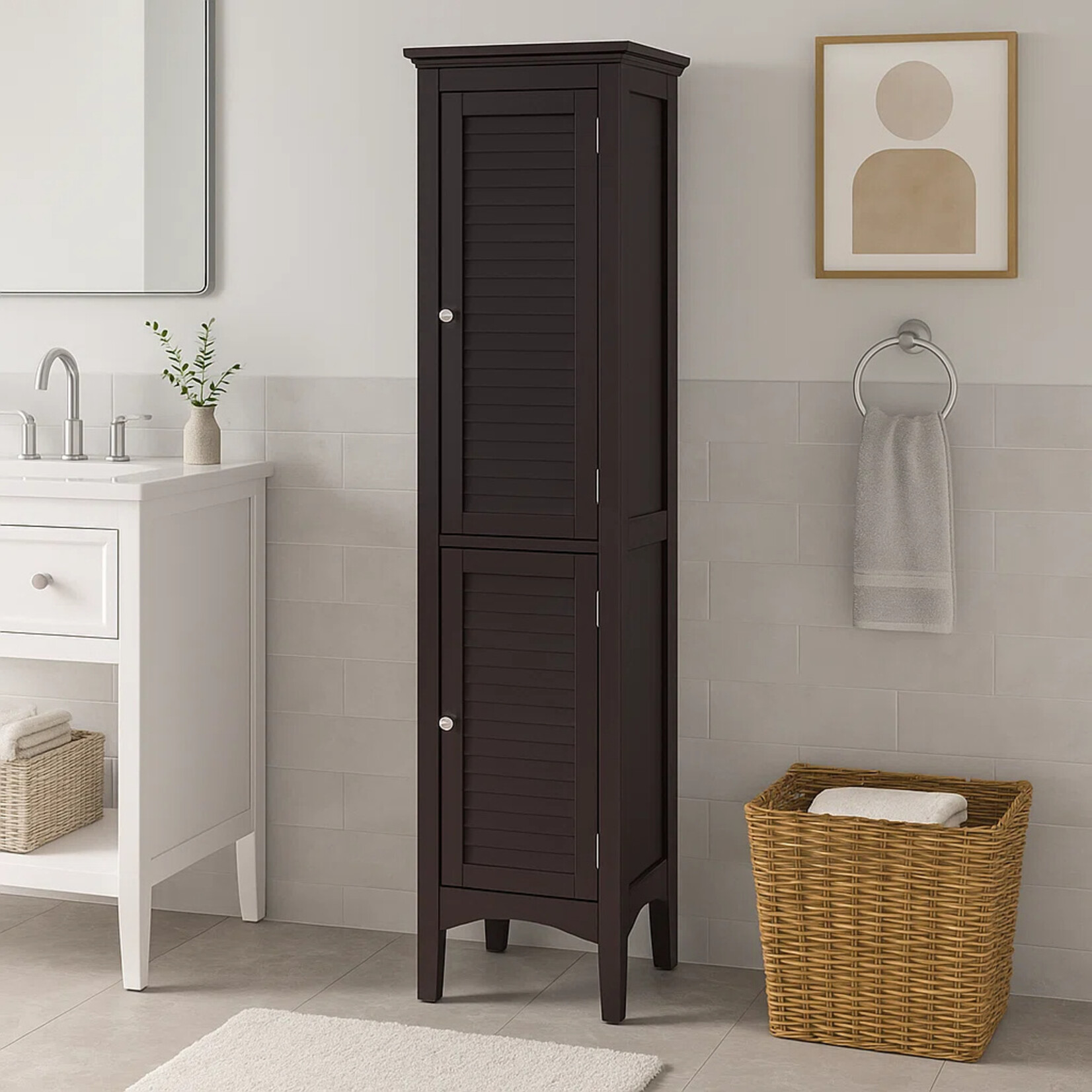 WayFair Canada 2 Door Tall Tower Cabinet