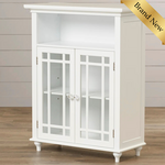 Freestanding Two-Door Cabinet