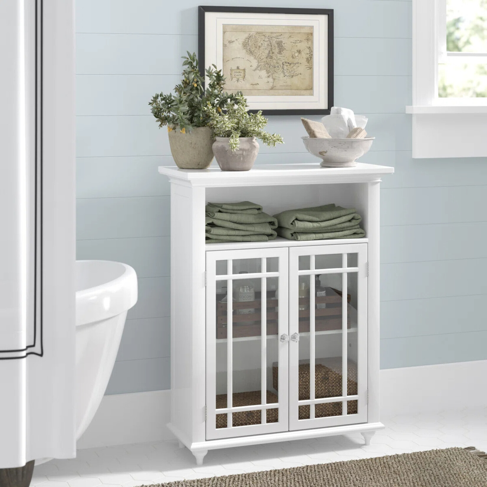 WayFair Canada Freestanding Two-Door Cabinet