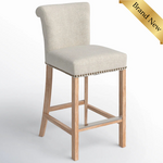 Laura Upholstered Counter Stool