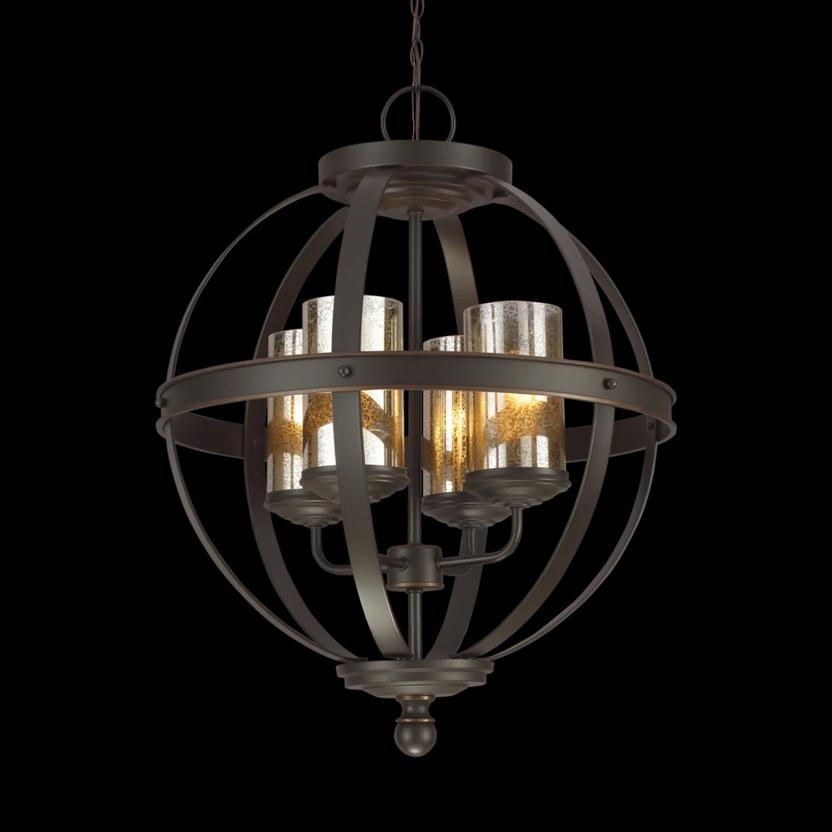 WayFair Canada 4 - Light Lantern Globe Chandelier