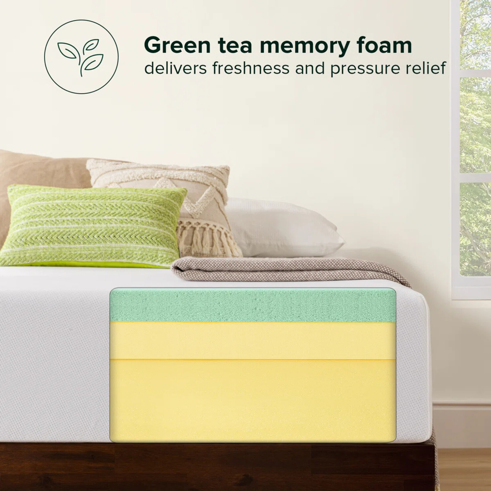 10" Memory Foam Queen Mattress