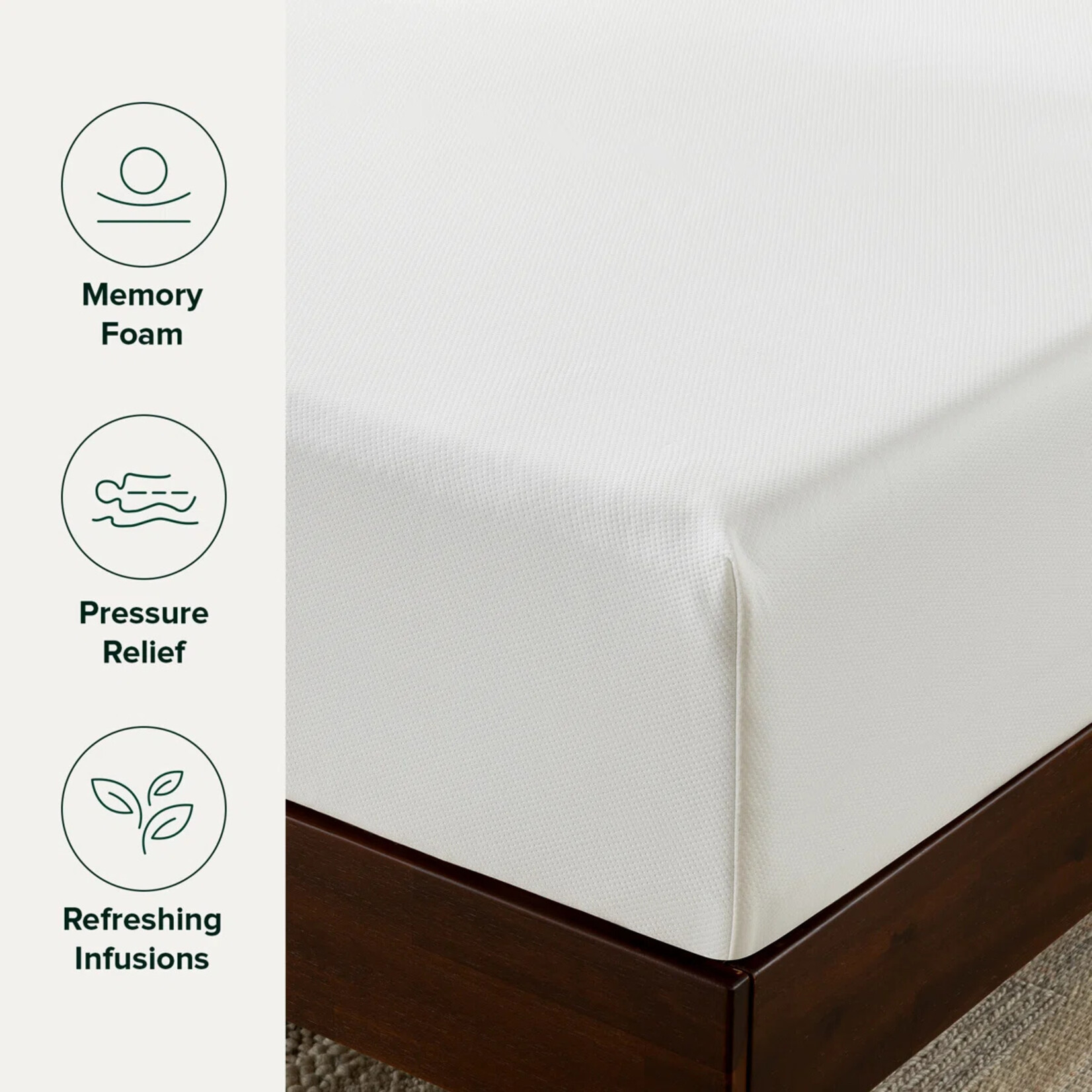 10" Memory Foam Queen Mattress