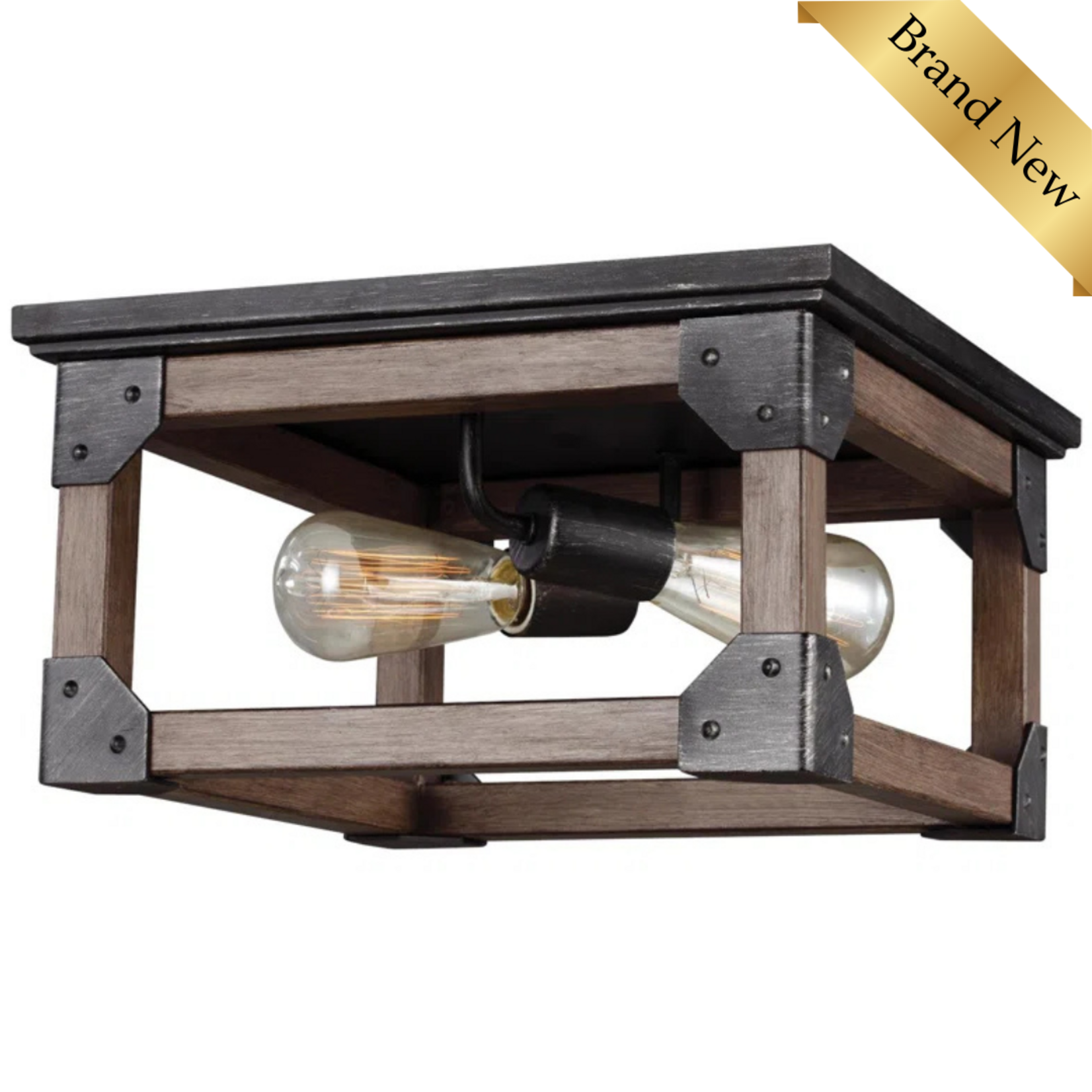 Arro 2-Light 13.5" Flush Mount