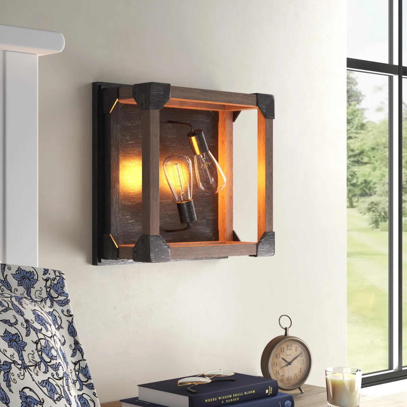 WayFair Canada Arro 2-Light 13.5" Flush Mount