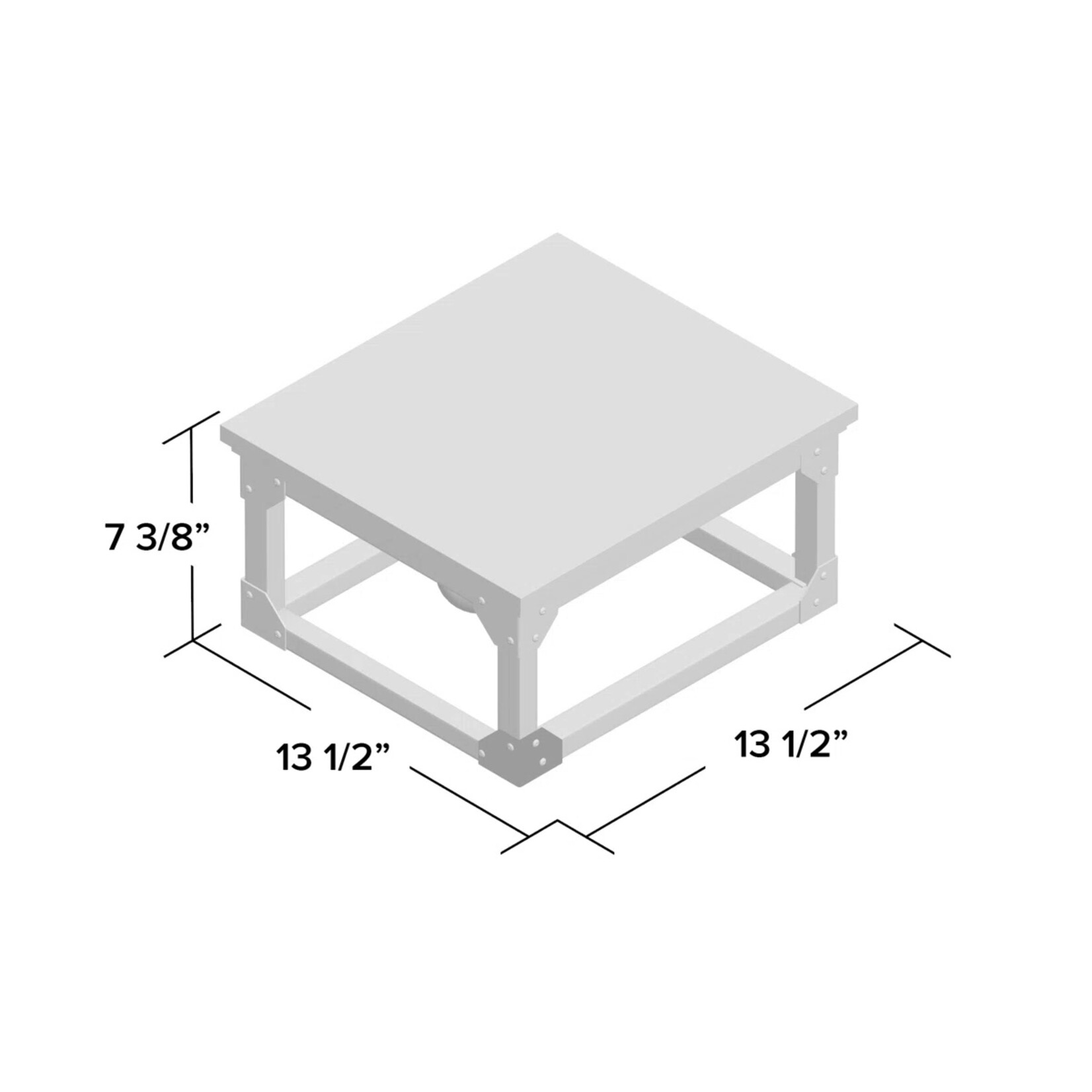 Arro 2-Light 13.5" Flush Mount