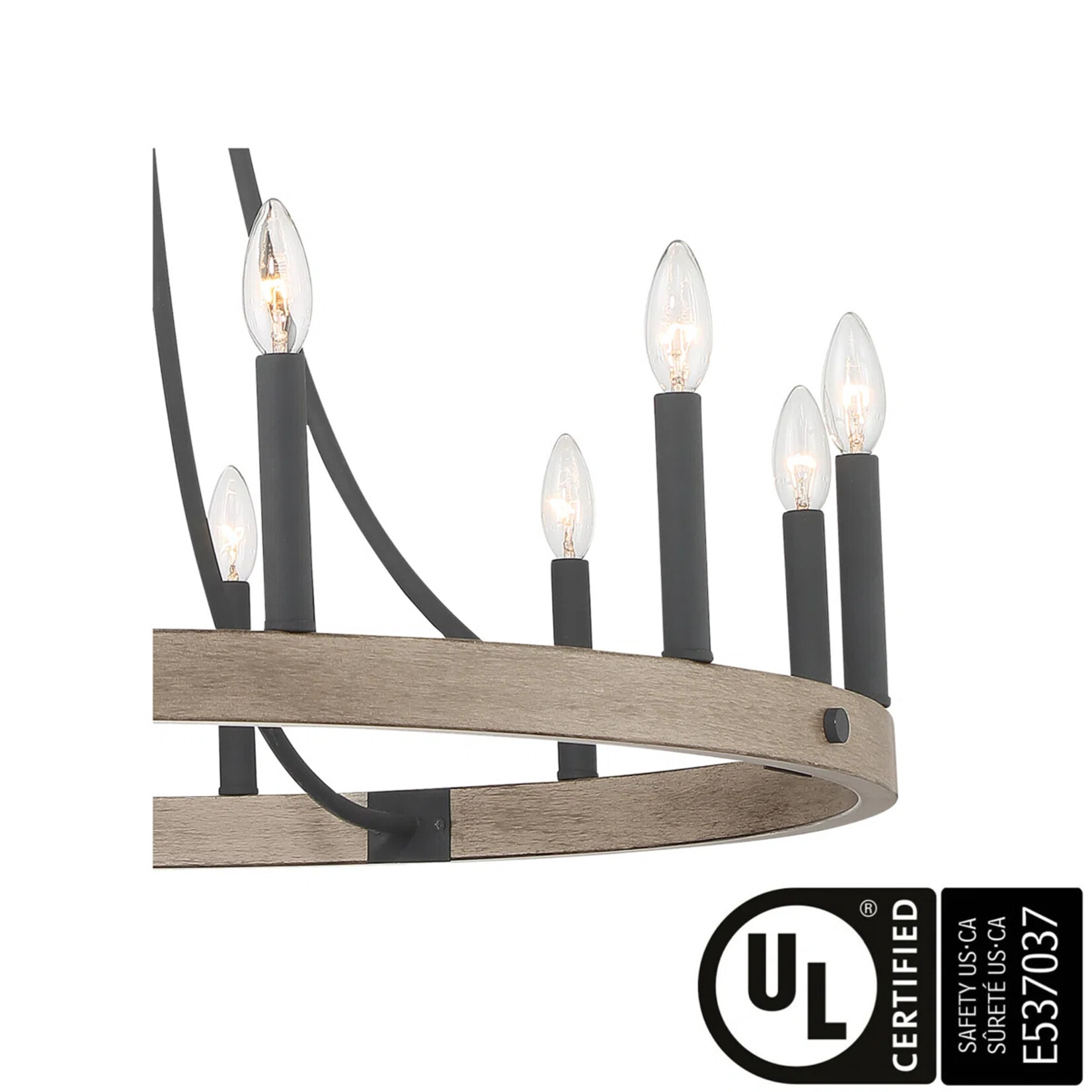 WayFair Canada 12 Dimmable Candle Style Chandelier