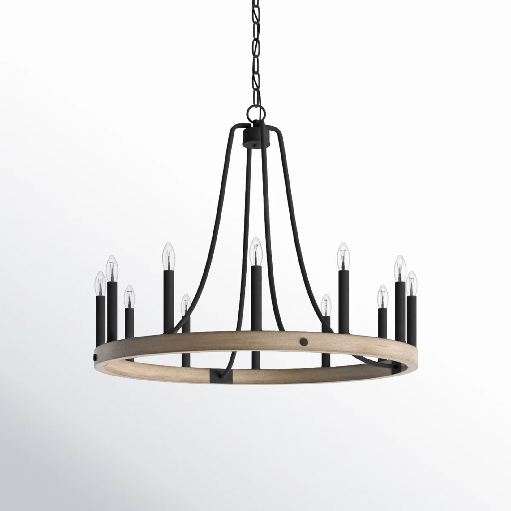 WayFair Canada 12 Dimmable Candle Style Chandelier