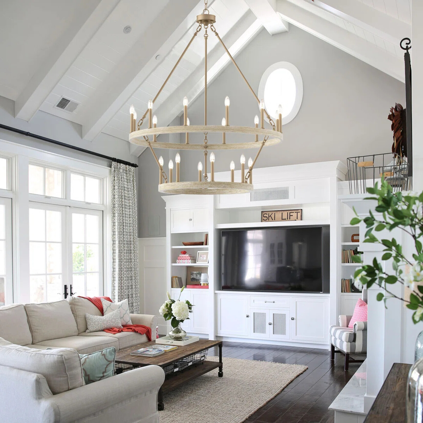 20 - Light Dimmable Chandelier