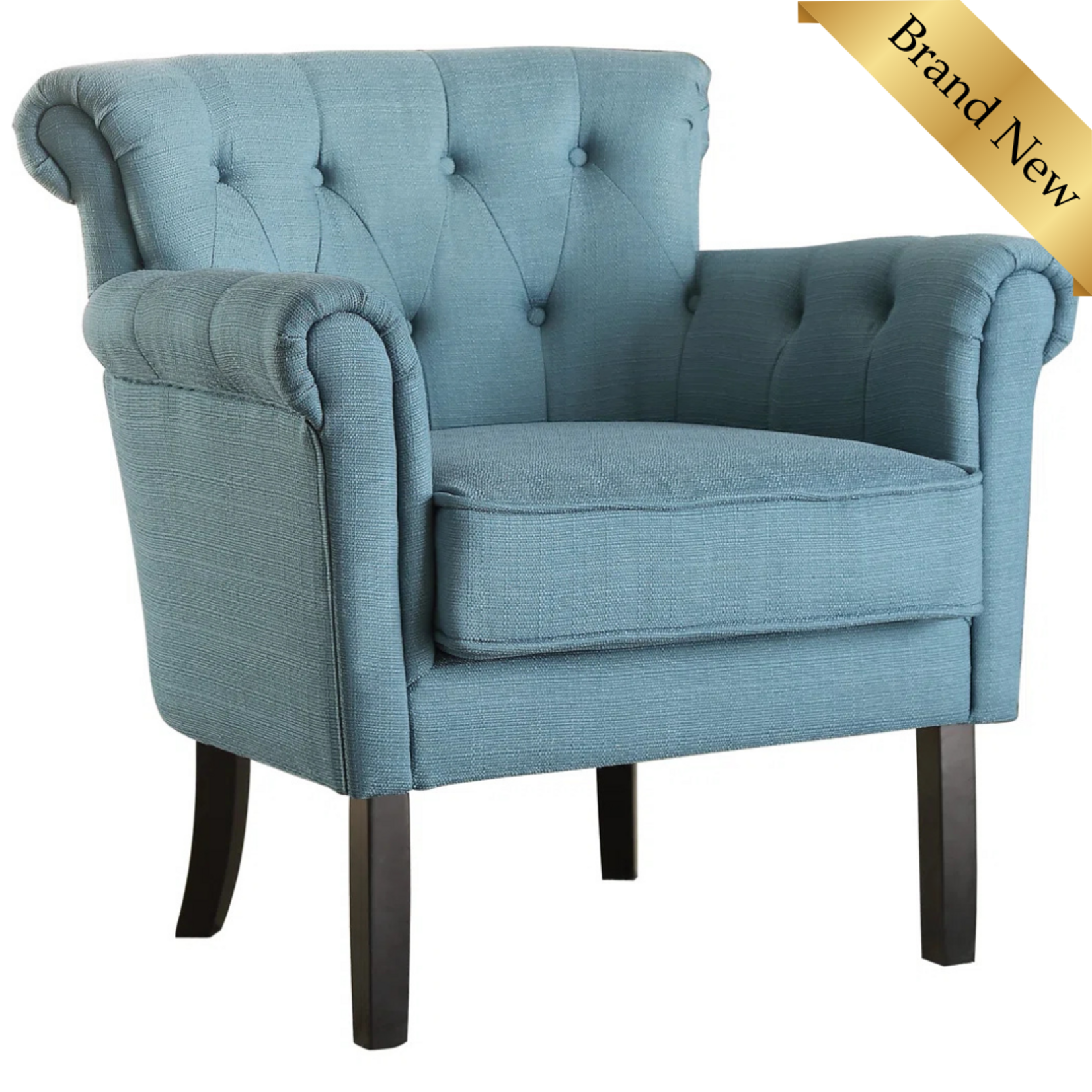 WayFair Canada Upholstery Blue Armchair