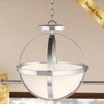 2 - Light Shaded Globe Pendant