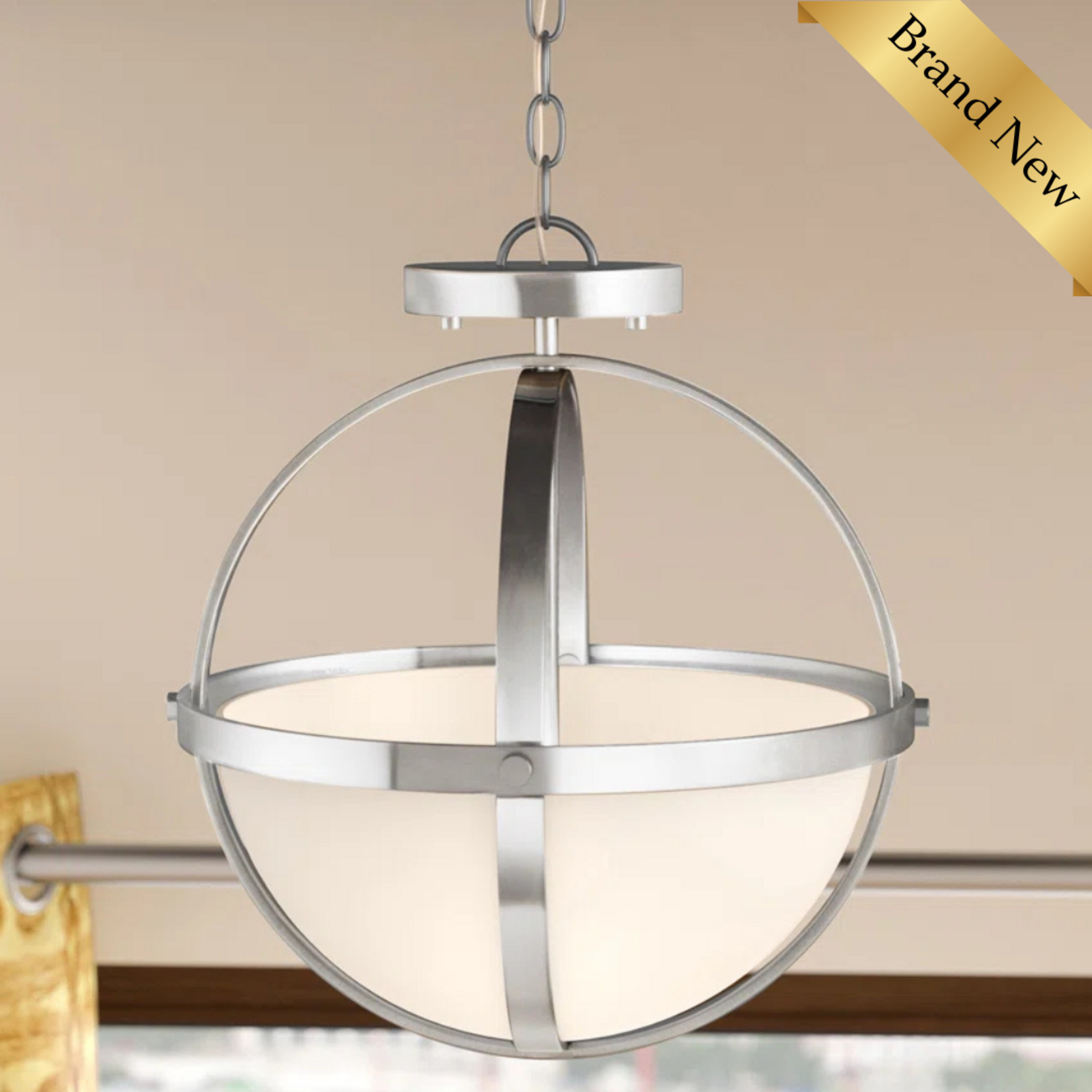 2 - Light Shaded Globe Pendant