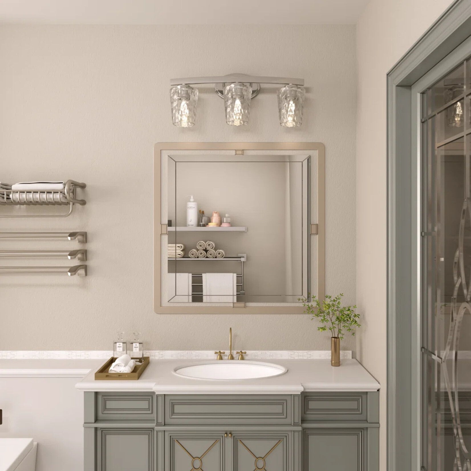 WayFair Canada 3 - Light Dimmable Vanity Light