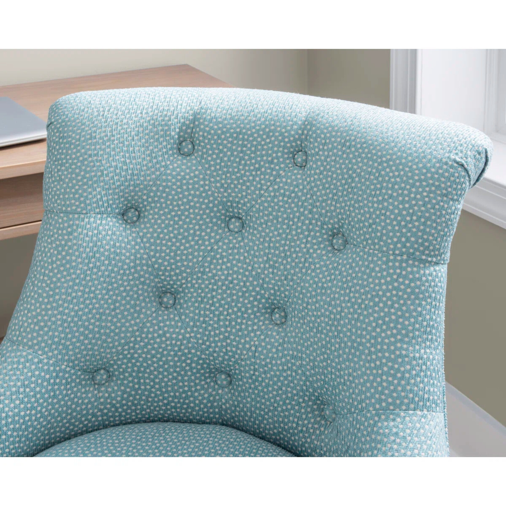 WayFair Canada Upholstery Pale Blue Grey Chair
