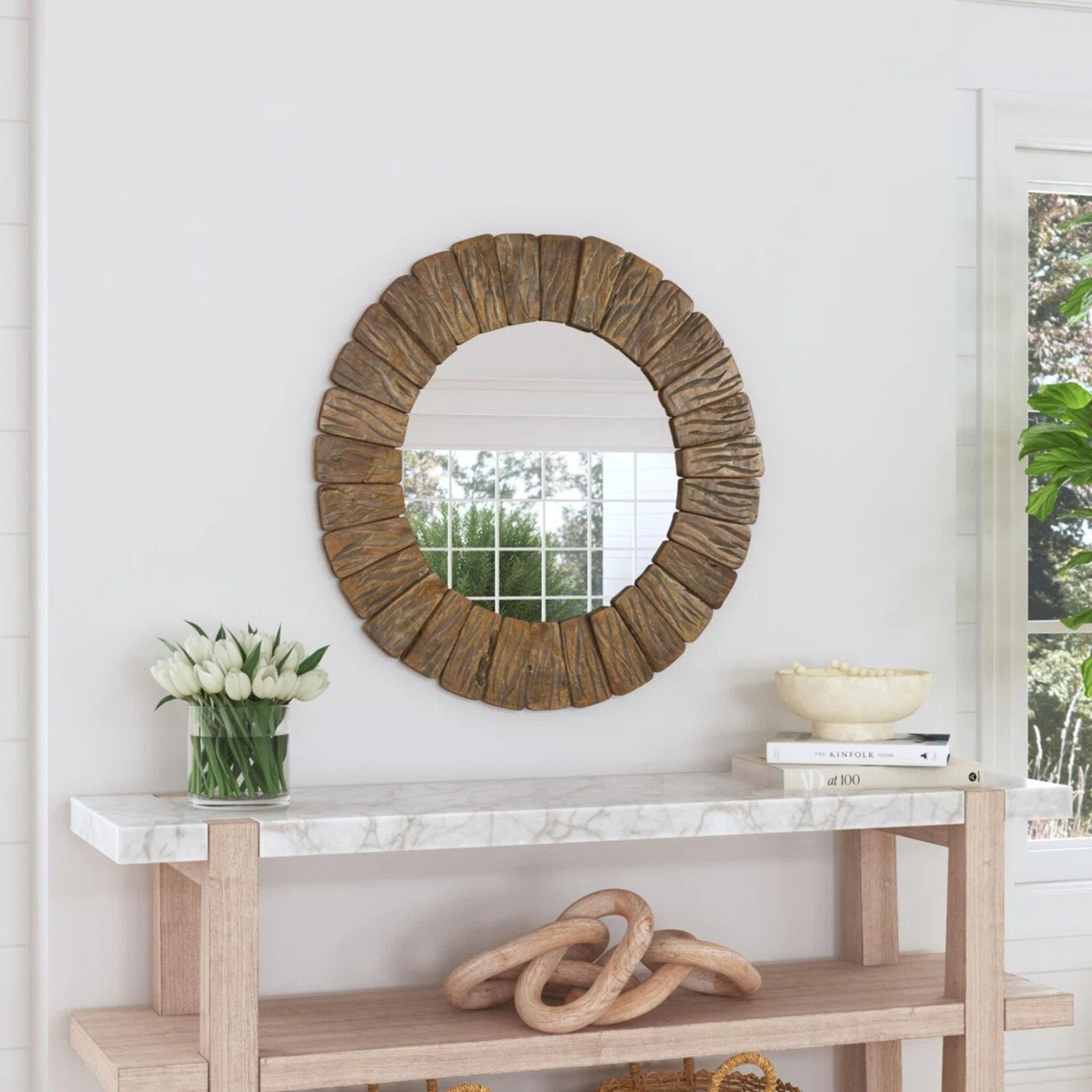 WayFair Canada Backus Coastal Accent Mirror
