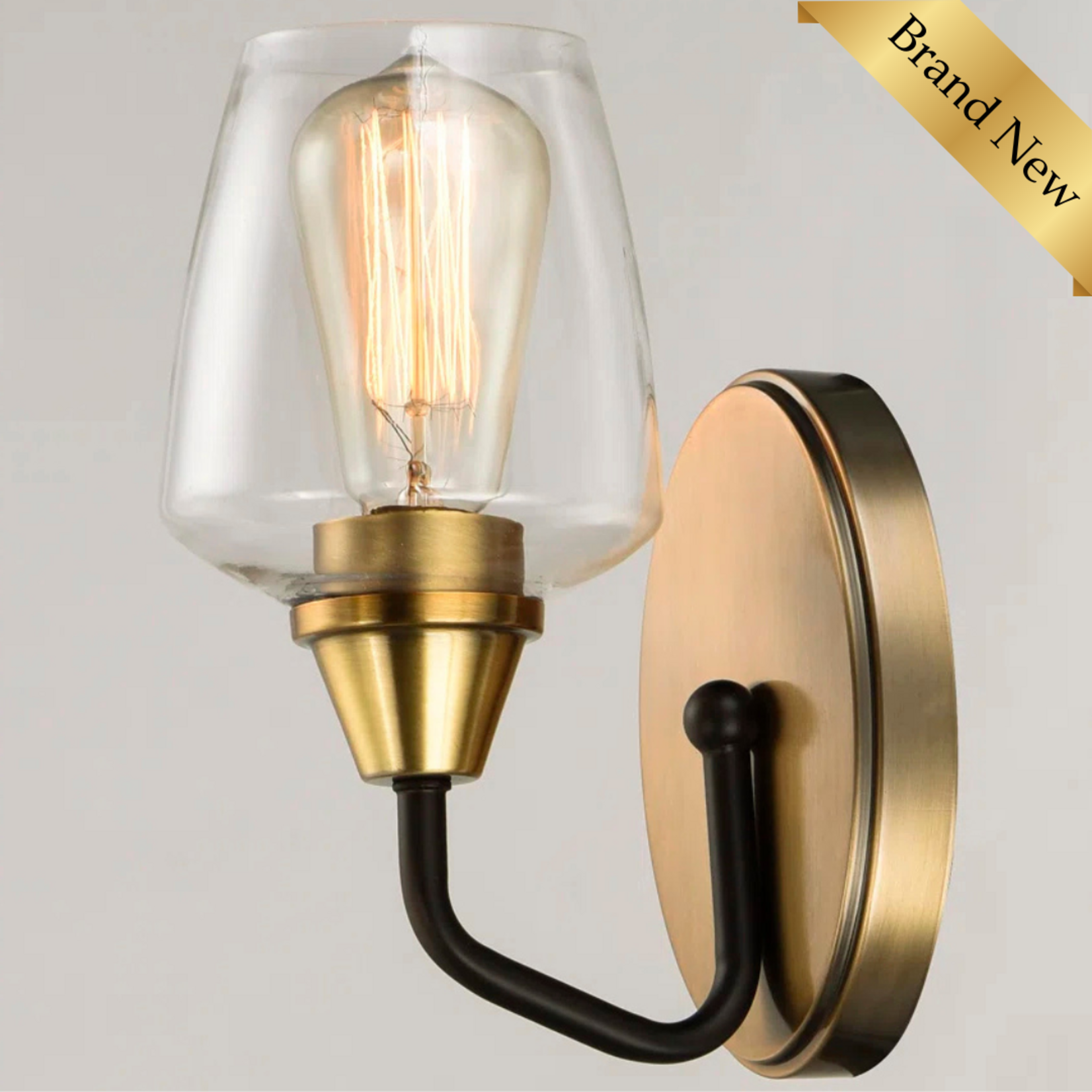 1 - Light Dimmable Armed Sconce