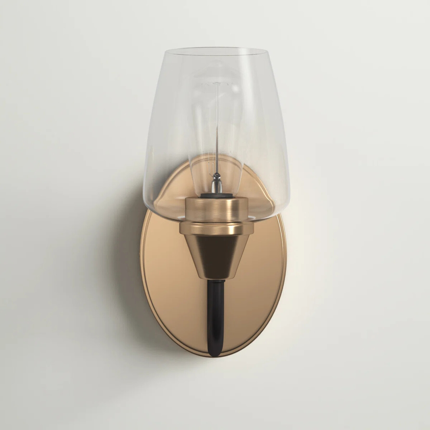 1 - Light Dimmable Armed Sconce