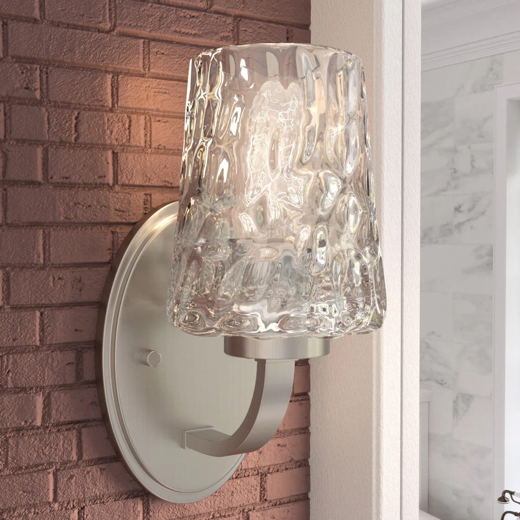 1 - Light Dimmable Wall Sconce